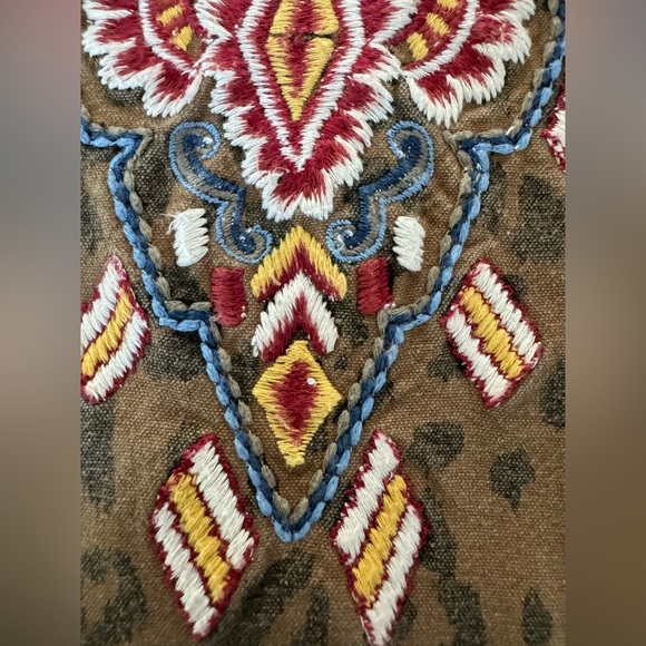 Kyla Seo Hand Embroidered Leopard Cheetah Jacket - Picture 11 of 12